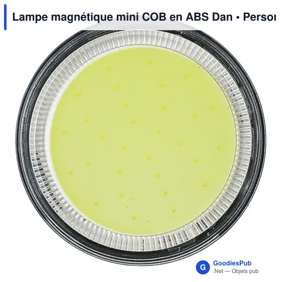 Lampe torche personnalisable avec logo - Lampe magnétique mini COB Dan - Image 6