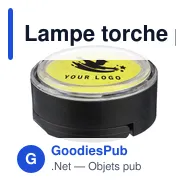 Lampe torche personnalisable avec logo - Lampe magnétique mini COB Dan - Miniature 8