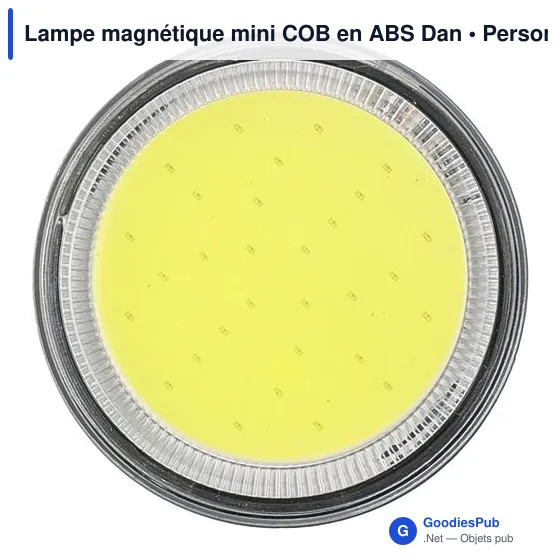 Lampe torche personnalisable avec logo - Lampe magnétique mini COB Dan - Image 10