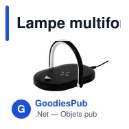 Lampe multifonction personnalisable avec logo - Cranston - Miniature 1