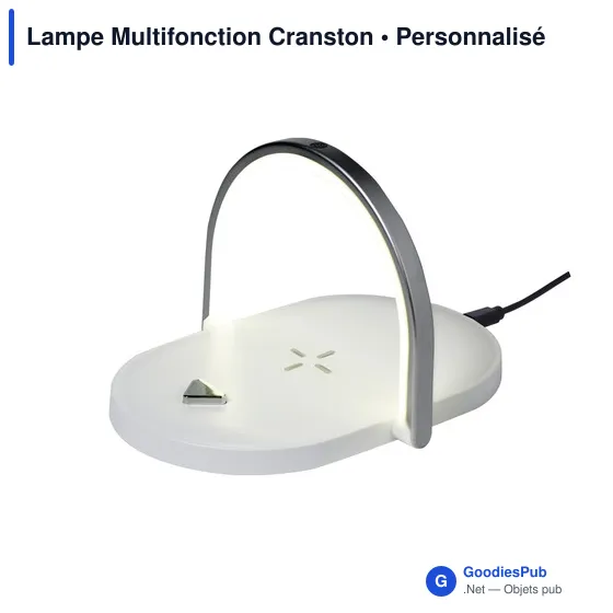 Lampe multifonction personnalisable avec logo - Cranston - Image 3