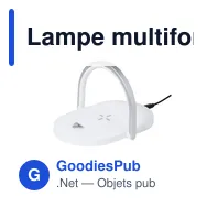 Lampe multifonction personnalisable avec logo - Cranston - Miniature 4