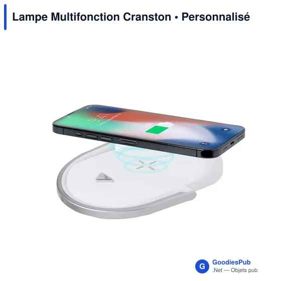 Lampe multifonction personnalisable avec logo - Cranston - Image 6