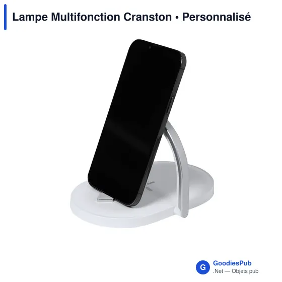 Lampe multifonction personnalisable avec logo - Cranston - Image 7