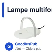 Lampe multifonction personnalisable avec logo - Cranston - Miniature 8