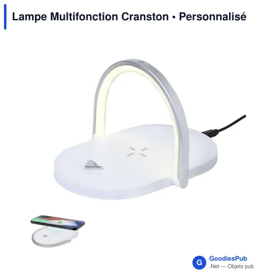 Lampe multifonction personnalisable avec logo - Cranston - Image 9