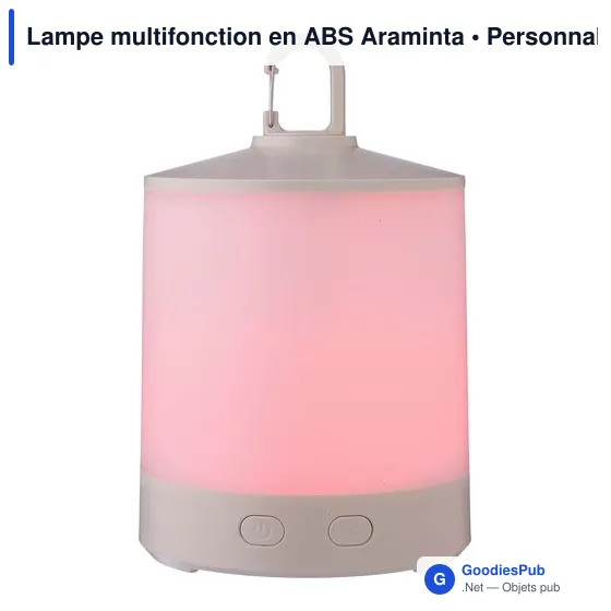 Lampe multifonction personnalisable Araminta avec logo - Image 5