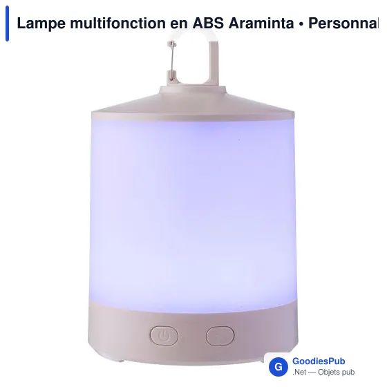 Lampe multifonction personnalisable Araminta avec logo - Image 7