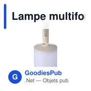 Lampe multifonction personnalisable Araminta avec logo - Miniature 9