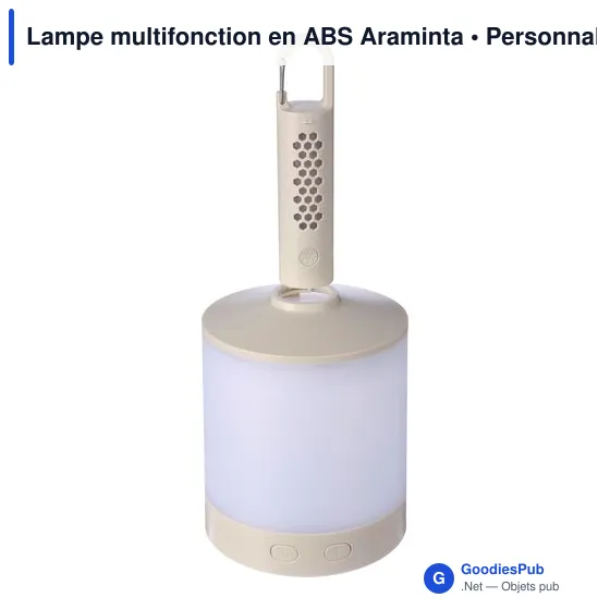 Lampe multifonction personnalisable Araminta avec logo - Image 9