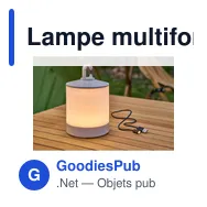 Lampe multifonction personnalisable Araminta avec logo - Miniature 10