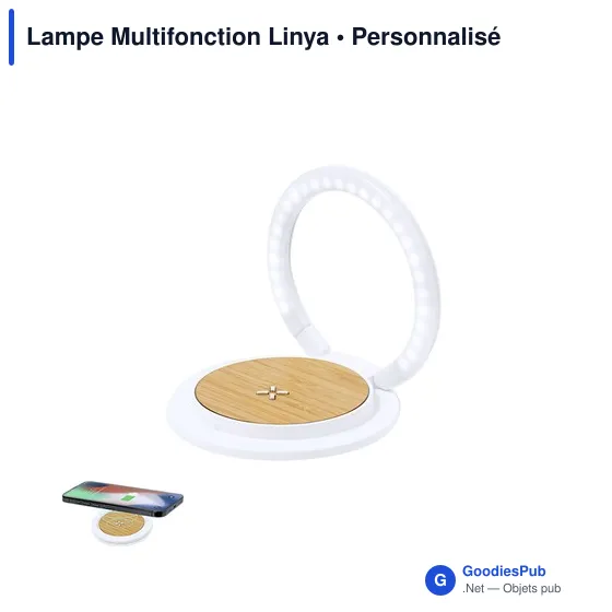 Lampe Multifonction personnalisable Linya avec logo - Image 1