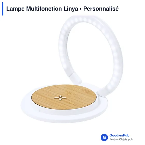 Lampe Multifonction personnalisable Linya avec logo - Image 3