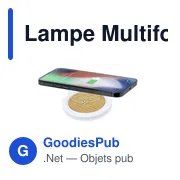 Lampe Multifonction personnalisable Linya avec logo - Miniature 6