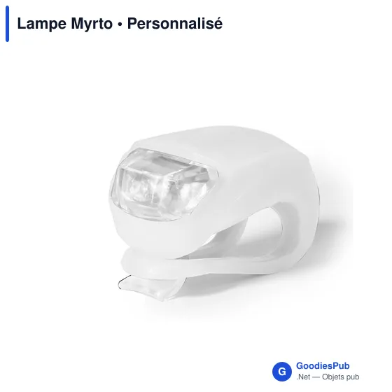 Lampe torche personnalisable Myrto avec logo pour entreprises - Image 1