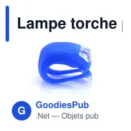 Lampe torche personnalisable Myrto avec logo pour entreprises - Miniature 4