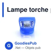 Lampe torche personnalisable Myrto avec logo pour entreprises - Miniature 5