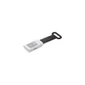 Variante Noir - Lampe pliable personnalisable en ABS et silicone avec logo - Flex