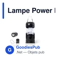Lampe Power Bank Mufar - Miniature 1