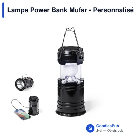 Lampe Power Bank Mufar