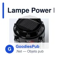 Lampe Power Bank Mufar - Miniature 3