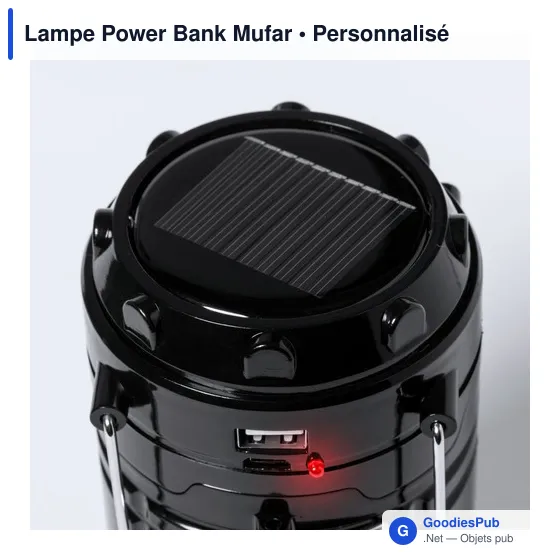 Lampe Power Bank Mufar - Image 3