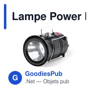 Lampe Power Bank Mufar - Miniature 4