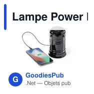 Lampe Power Bank Mufar - Miniature 5