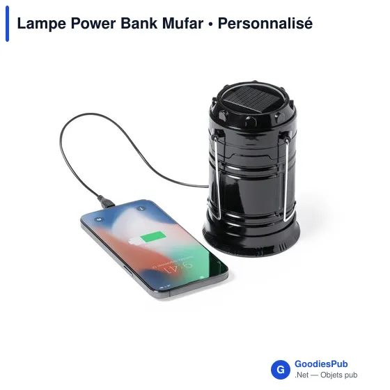Lampe Power Bank Mufar - Image 5