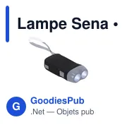 Lampe Sena - Miniature 1