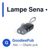 Lampe Sena - Miniature 2