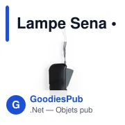 Lampe Sena - Miniature 4
