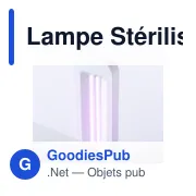 Lampe stérilisateur UV personnalisable avec chargeur sans fil - Blayavec logo - Miniature 5