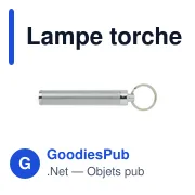 Lampe torche à LED - Miniature 4