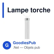 Lampe torche à LED - Miniature 8