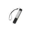 Variante Noir - Lampe torche personnalisable 5 + 8 LED aimantée avec logo - Aluminium