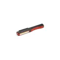 Variante Rouge - Lampe torche personnalisable à LED COB avec logo - COB