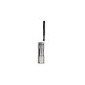 Variante Argent - Lampe torche LED personnalisable en aluminium avec logo - Compacte