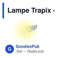 Lampe Trapix - Miniature 11