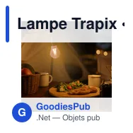 Lampe Trapix - Miniature 12