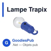 Lampe Trapix - Miniature 4