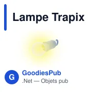 Lampe Trapix - Miniature 5