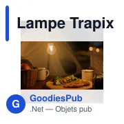 Lampe Trapix - Miniature 6