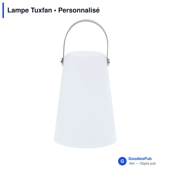 Lampe d'ambiance personnalisable Tuxfan avec logo - Image 2
