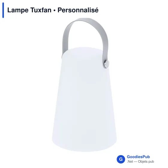 Lampe d'ambiance personnalisable Tuxfan avec logo - Image 3