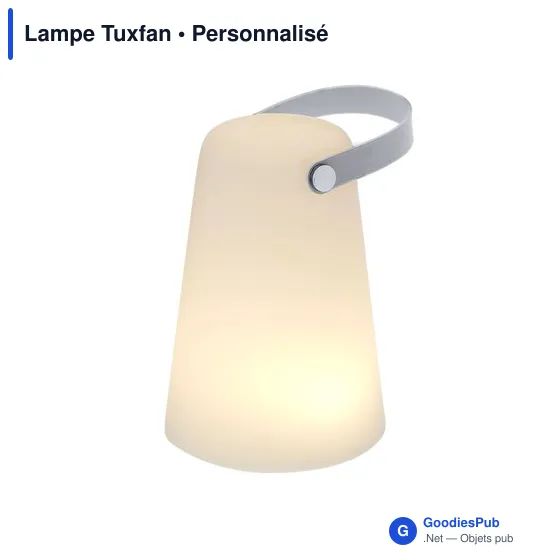 Lampe d'ambiance personnalisable Tuxfan avec logo - Image 4
