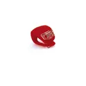 Variante rouge - Lampe de vélo personnalisable avec logo | John