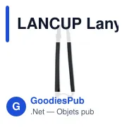 LANCUP Lanyard porte-gobelet 6cm - Miniature 3