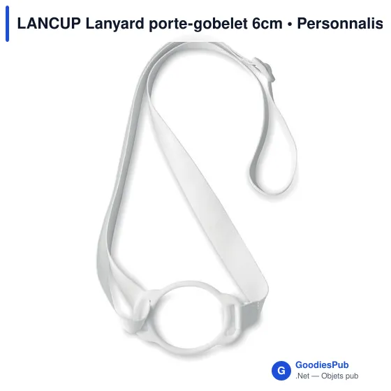 LANCUP Lanyard porte-gobelet 6cm - Image 7