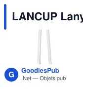 LANCUP Lanyard porte-gobelet 6cm - Miniature 8
